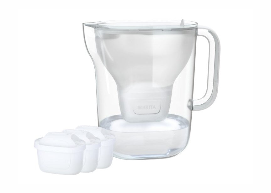 BRITA Style ESSENTIAL XL бяла филтърна кана + 3 x MX Pro Pure Performance филтъра