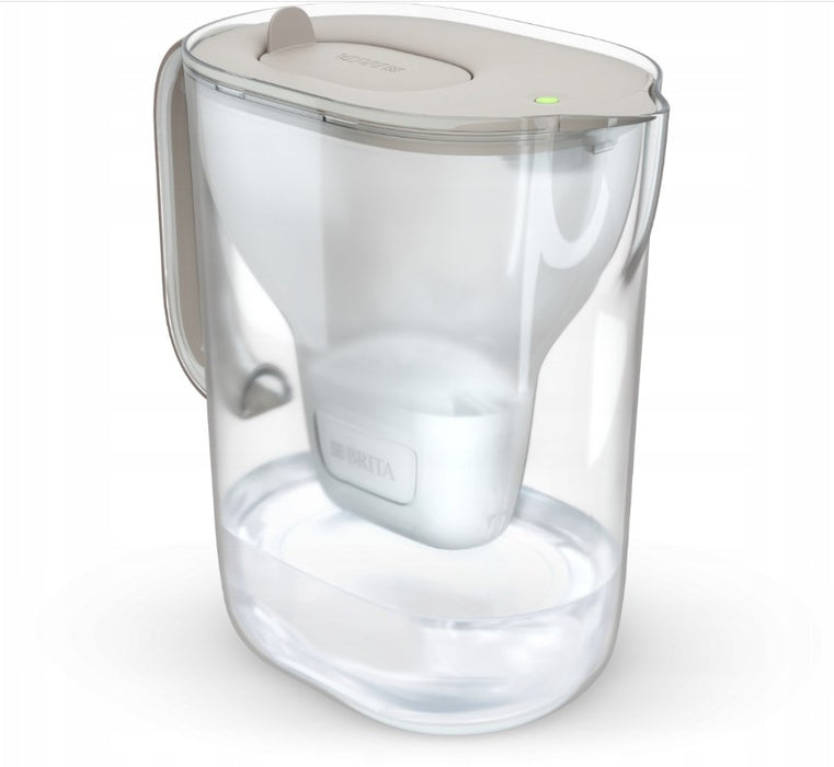 BRITA Style ESSENTIAL XL кана с пясъчен филтър + 3 x MX Pro Pure Performance филтъра