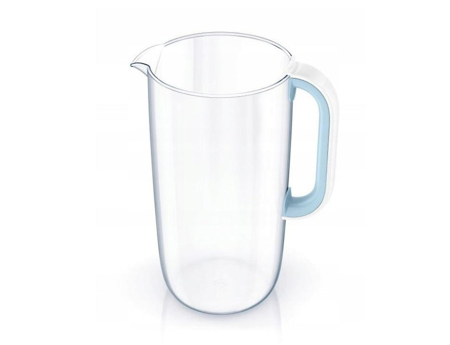 Филтърна кана Brita Glass+ с 2 картриджа MaxtraPro PP (синя; 2,5 л)
