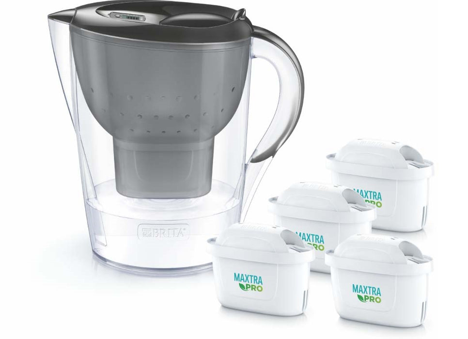 Brita Marella + 4 Maxtra Pro PP филтърна кана