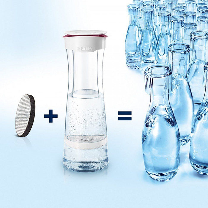 Филтрираща гарафа BRITA - Fill&Serve Mind, 1.3 l, боровинка