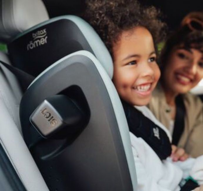 Стол за кола Britax Romer - Kidfix Pro, IsoFix, i-Size, 100-150 cm, Dusty Rose