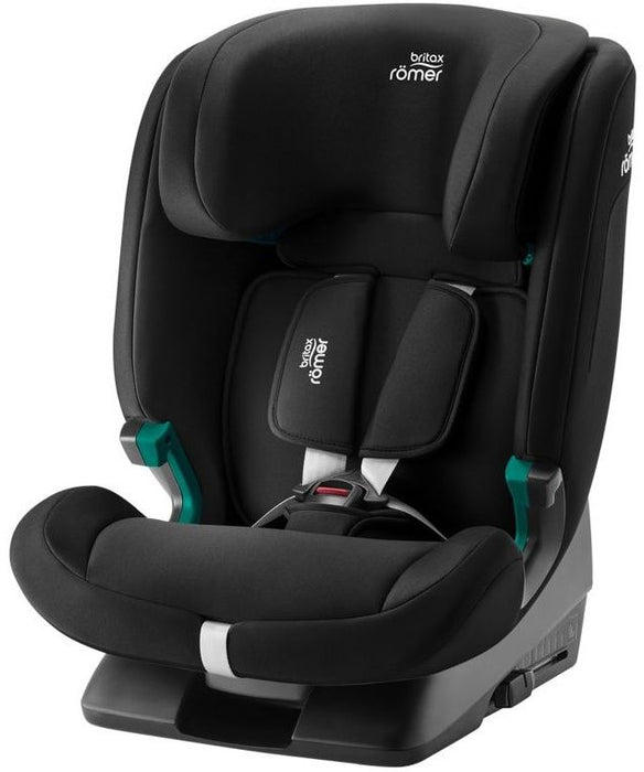 Стол за кола Britax Romer - Evolvafix, IsoFix, i-Size, 76-150 cm, Space Black