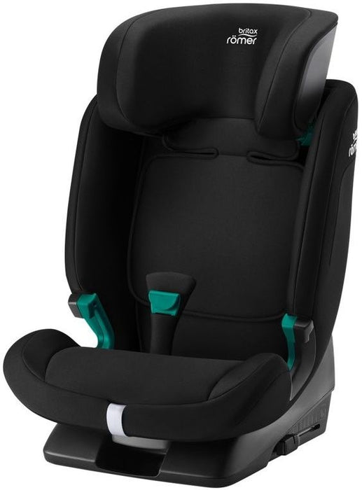 Стол за кола Britax Romer - Evolvafix, IsoFix, i-Size, 76-150 cm, Space Black