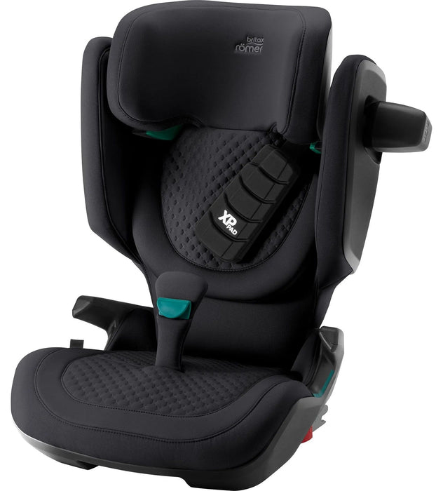 Стол за кола Britax Romer - Kidfix Pro, IsoFix, i-Size, 100-150 cm, Onyx Black Lux