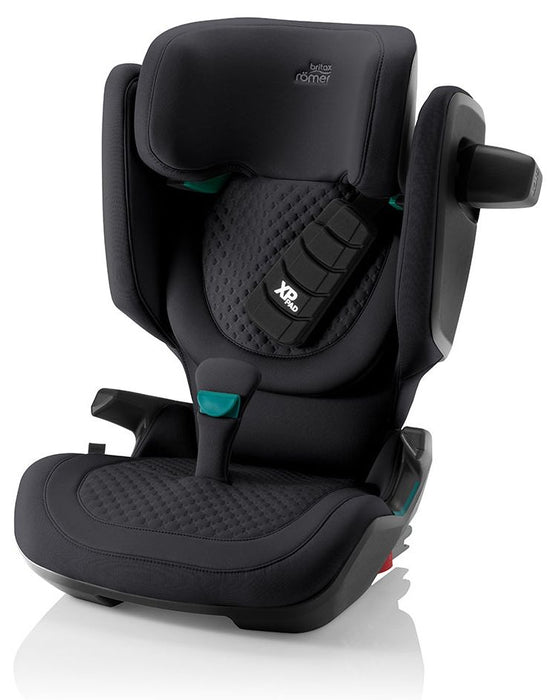 Стол за кола Britax Romer - Kidfix Pro, IsoFix, i-Size, 100-150 cm, Onyx Black Lux
