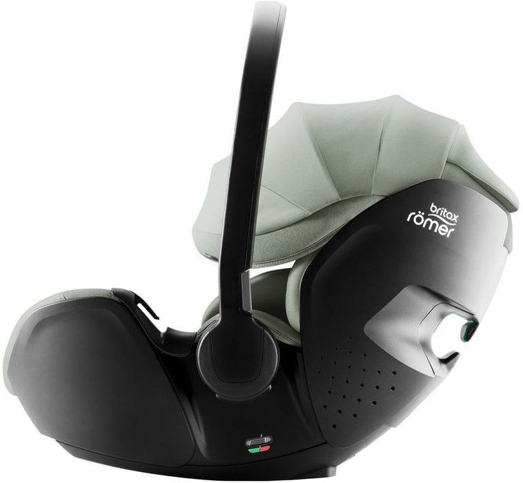 Кошница за кола Britax Romer - Baby Safe Pro, i-Size, 40-85 cm, с база Vario, Sage Green