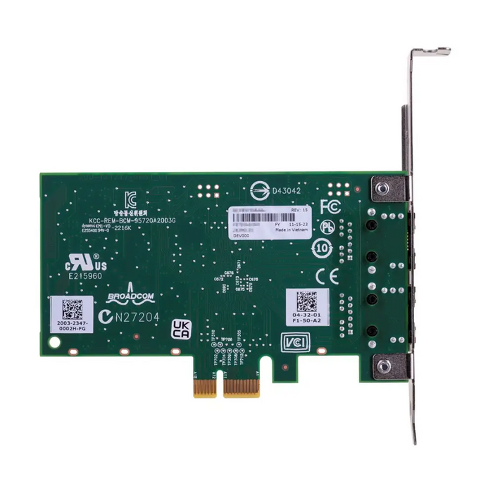 Broadcom BCM5720-2P Вътрешен Ethernet 1000 Mbit/s