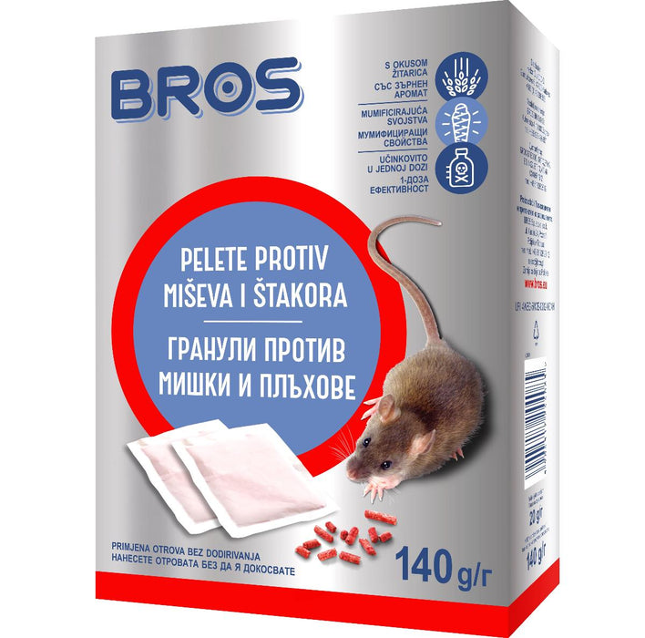 ОТРОВА ГРАНУЛИ С/У МИШКИ И ПЛЪХОВЕ BROS