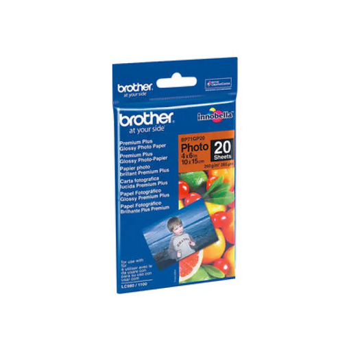 BROTHER BP71GP20 фотохартия A6 20BL 190g/qm за MFC-6490CW