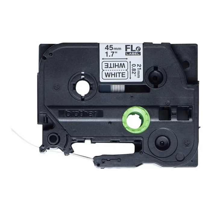 BROTHER Fle-2511 Черна върху бяла лента с флаг за Brother