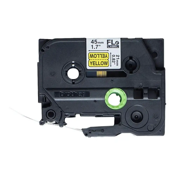 BROTHER Fle-6511 Черна върху бяла лента с флаг за Brother