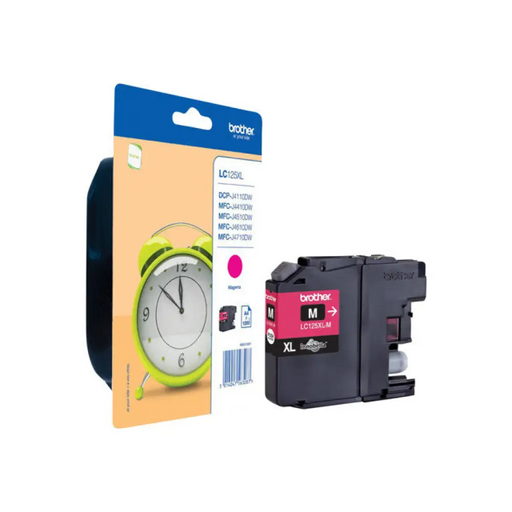 BROTHER LC-125XL ink cartridge yellow high capacity 1.200