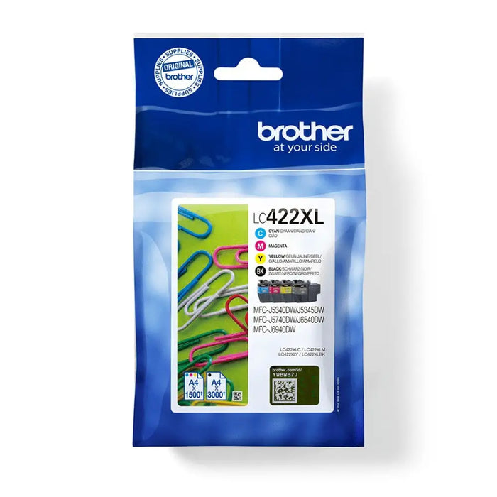BROTHER LC422XL HY Value BP Ink Cartridge For BH19M/B