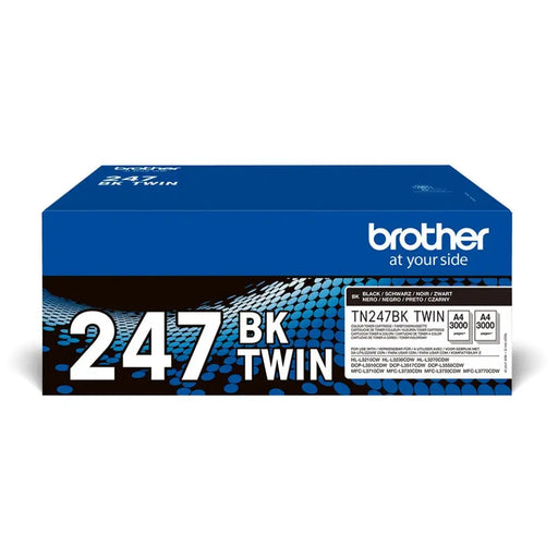BROTHER TN247BK TWIN-пакет черни тонери BK 3000
