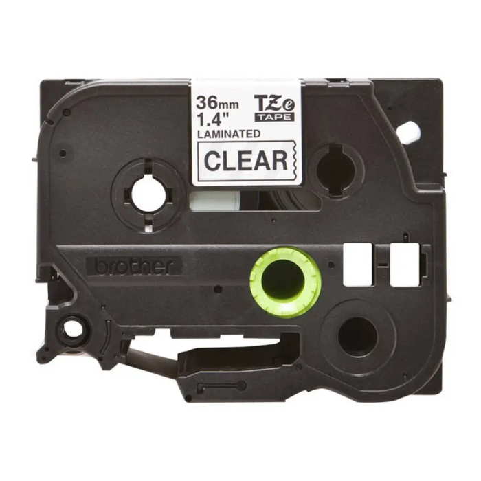 BROTHER TZE161 36mm ЧЕРЕН НА ПРОЗРАЧЕН
