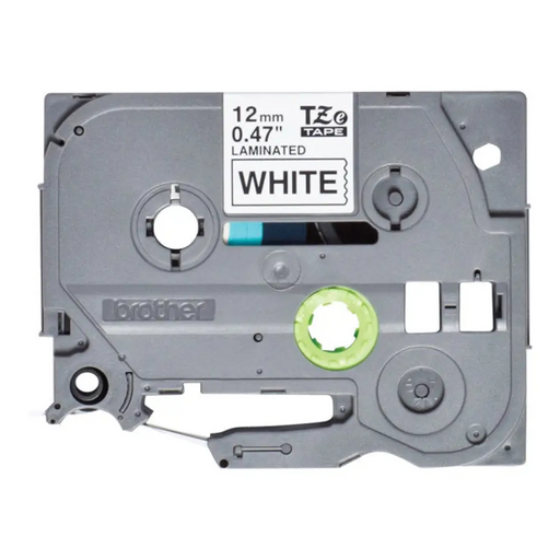BROTHER TZE231S2 черен/бял 12 мм 4 м опаковка на дребно