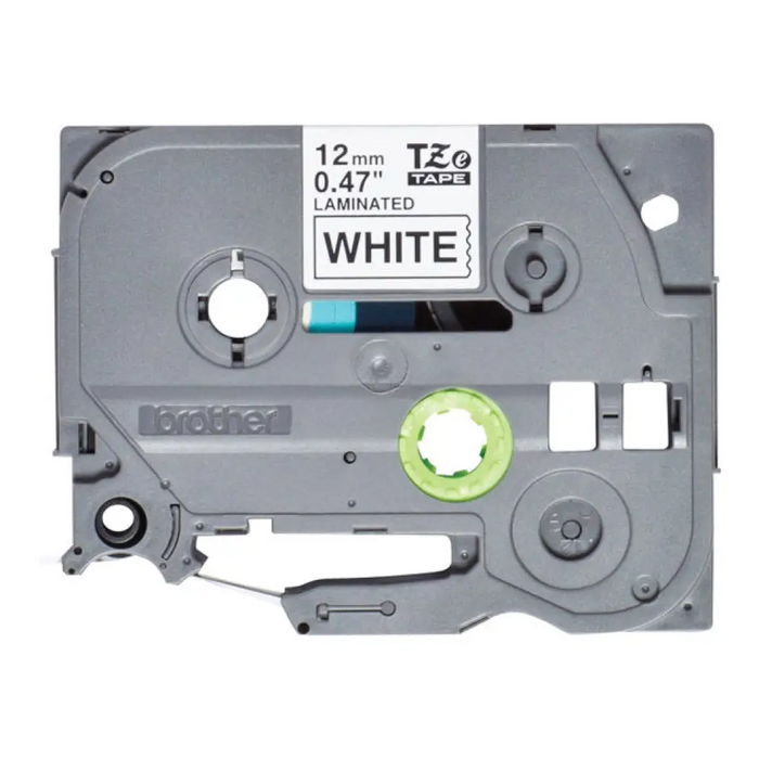 BROTHER TZE231S2 черен/бял 12 мм 4 м опаковка на дребно