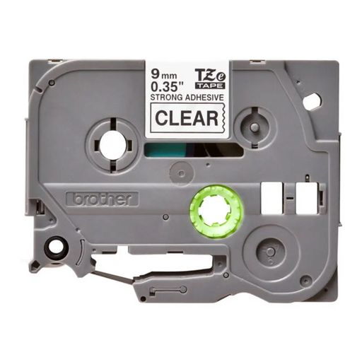 BROTHER TZES121 9 мм ЧЕРЕН ВЪРХУ ПРОЗРАЧНО ТИКСО