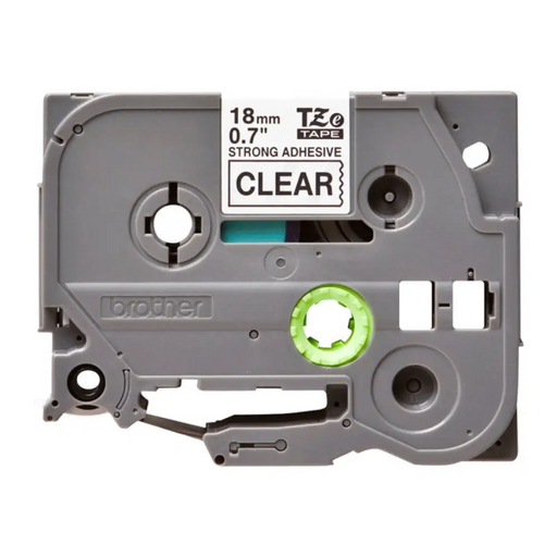 BROTHER TZES141 18 мм ЧЕРНО НА ПРОЗРАЧНО ТИКСО