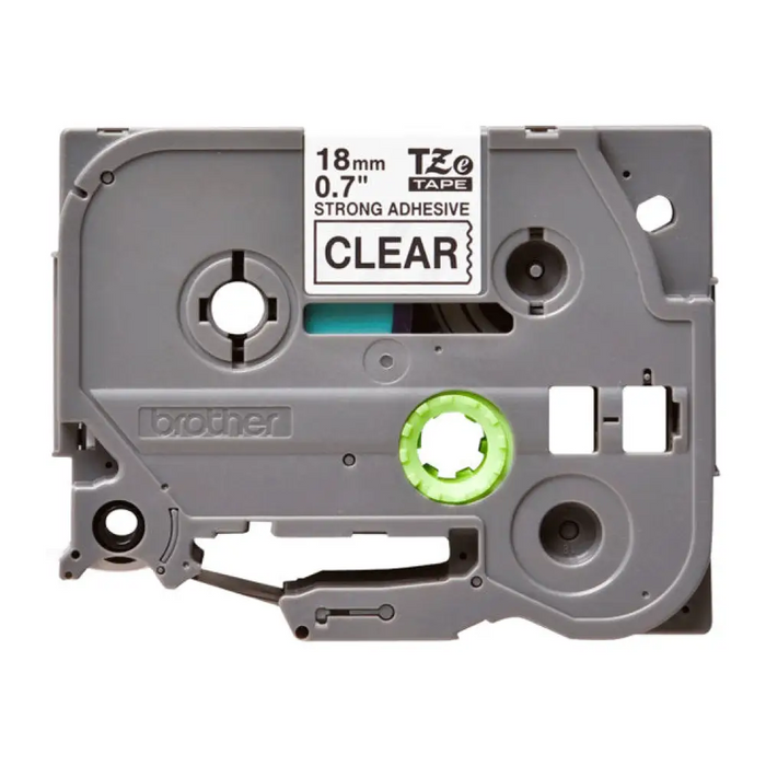 BROTHER TZES141 18 мм ЧЕРНО НА ПРОЗРАЧНО ТИКСО