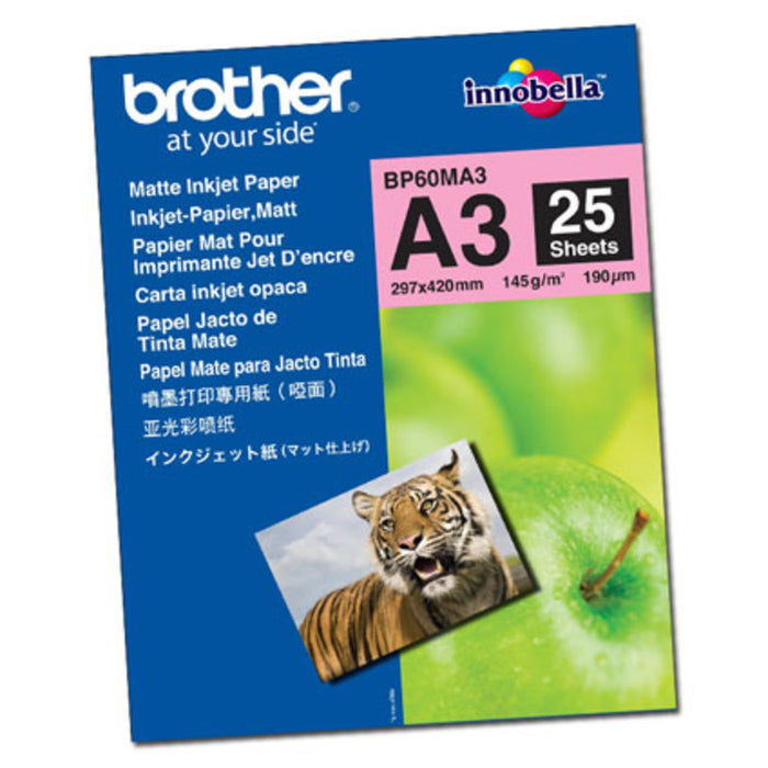 Brother BP-60 A3 Innobella Matt Photo Paper (A3/25 листа)