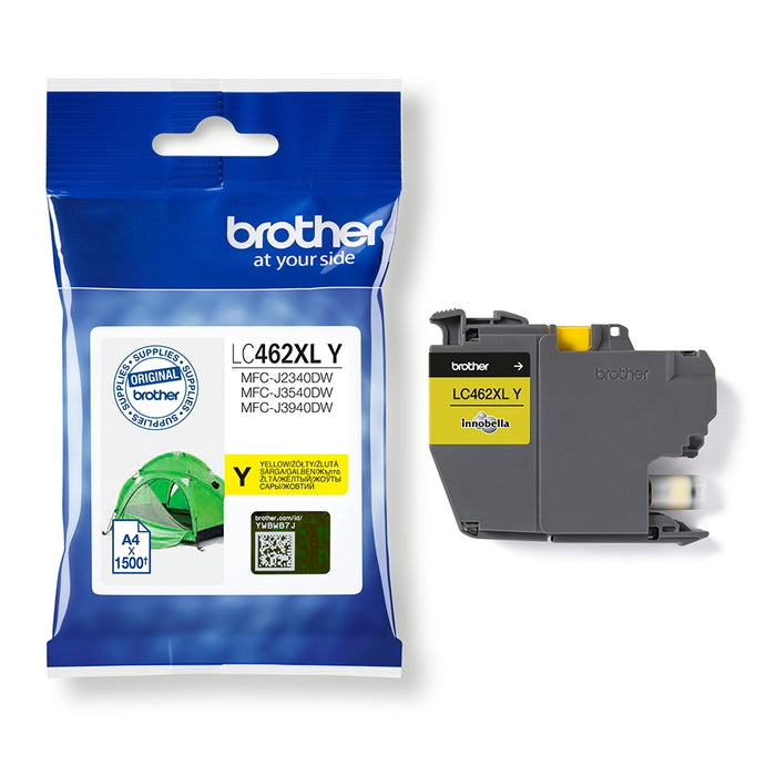 Brother LC462XLY Yellow Ink Cartridge за MFC-J2340DW/J3540DW/J3940DW