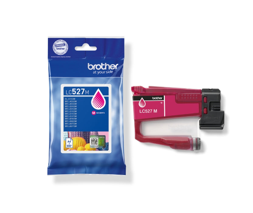 Мастилена касета Brother LC527M Magenta за MFCJ5010DW/MFCJ5110DW - капацитет 900 страници