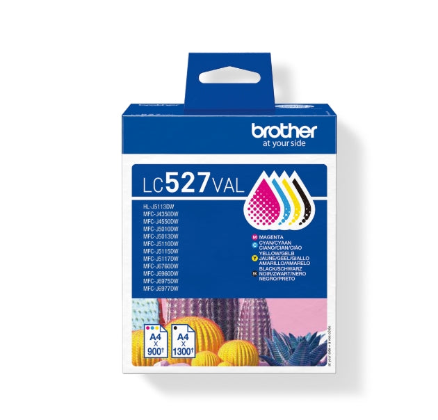 Brother LC527VAL цветна мастилена касета за MFCJ5010DW/MFCJ5110DW