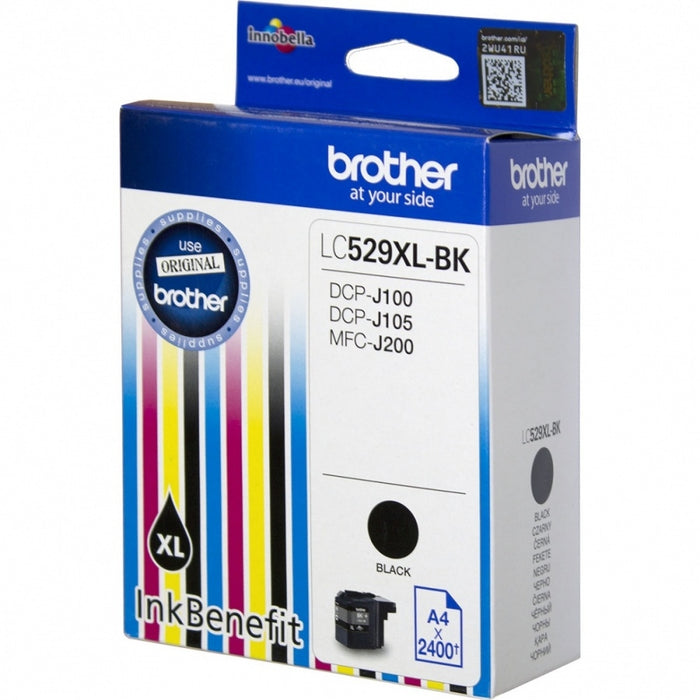 Brother LC-529 XL касета с черно мастило с висок капацитет