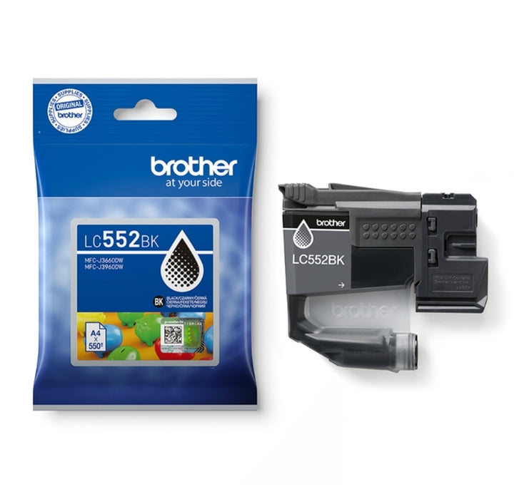 Мастилена касета Brother LC-552 с черен цвят