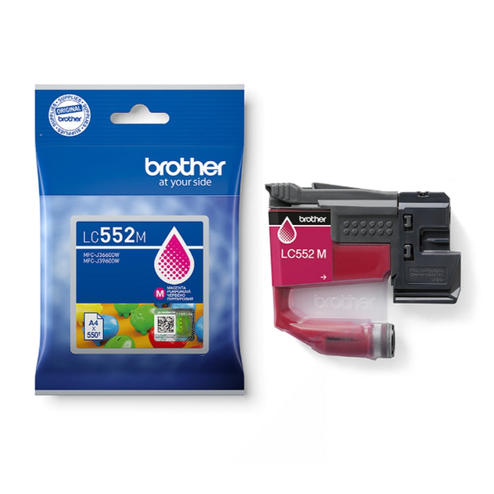 Мастилена касета Brother LC-552 Magenta