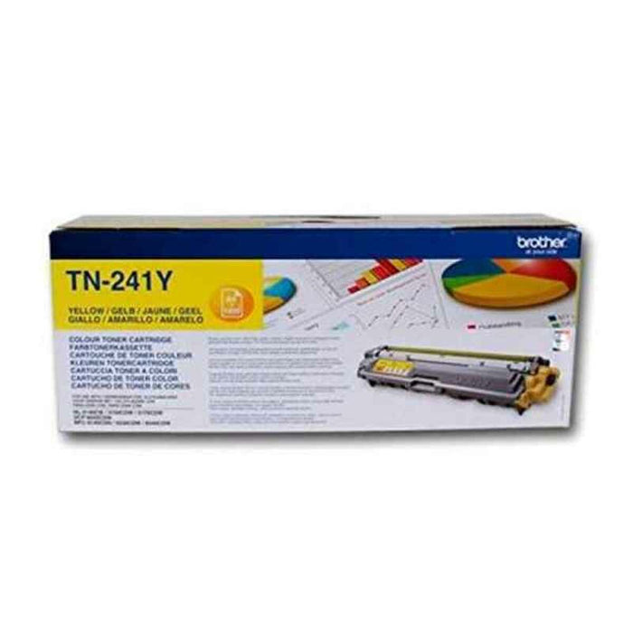 Тонер касета Brother TN-241Y