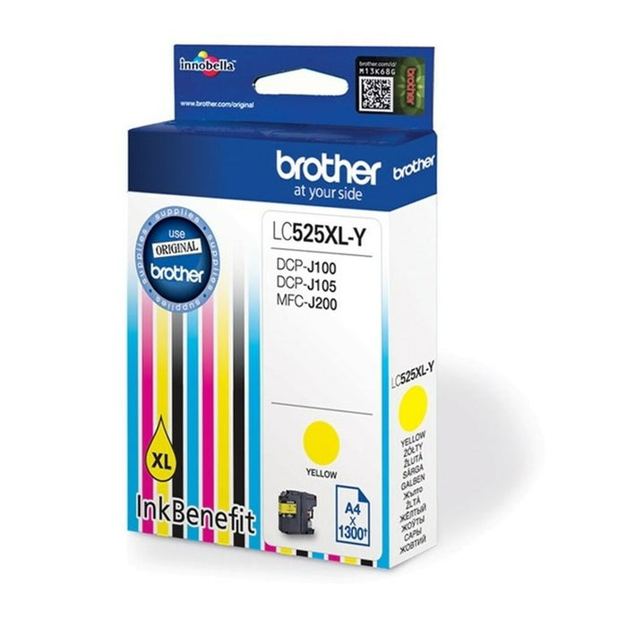 Brother LC-525 XL касета с жълто мастило с висок капацитет