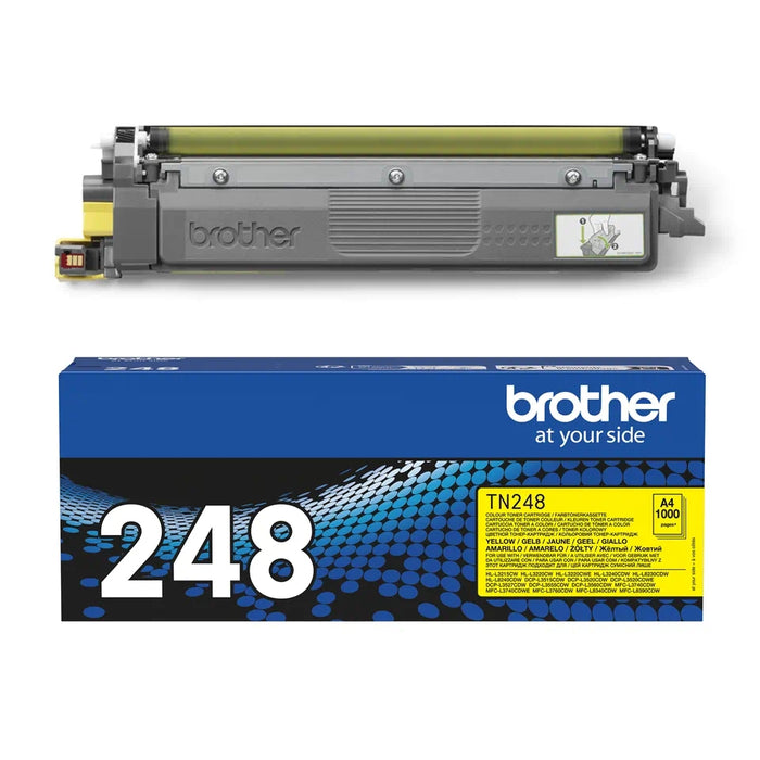 Тонер касета Brother TN-248Y