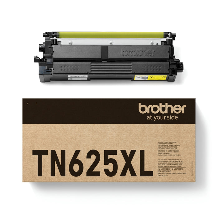 Тонер касета Brother TN-625XLY