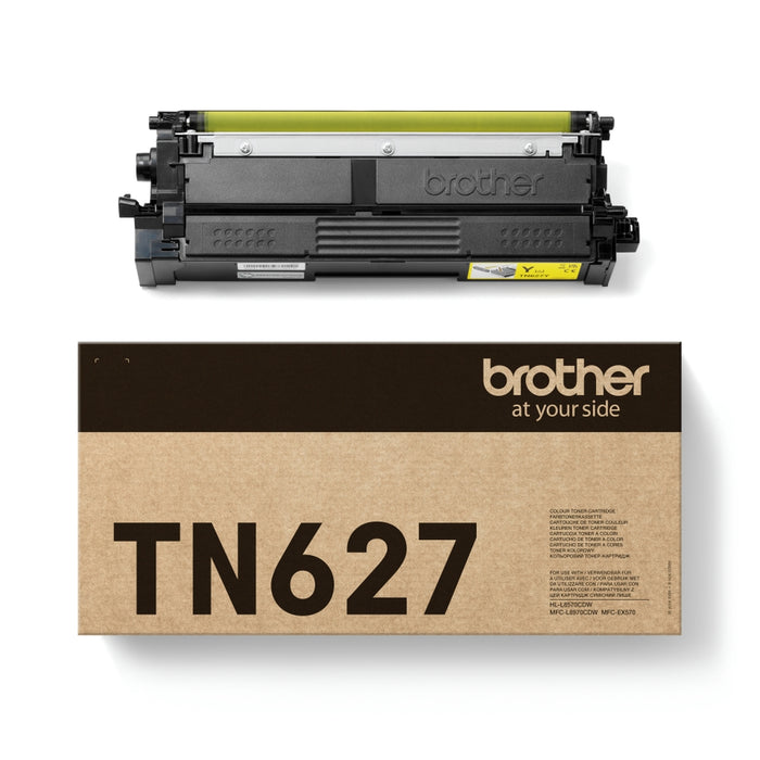 Тонер касета Brother TN-627CY