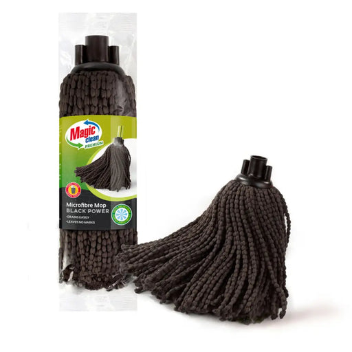 БЪРСАЛКА МИКРОФИБЪР BLACK BLACK POWER MAGIC CLEAN