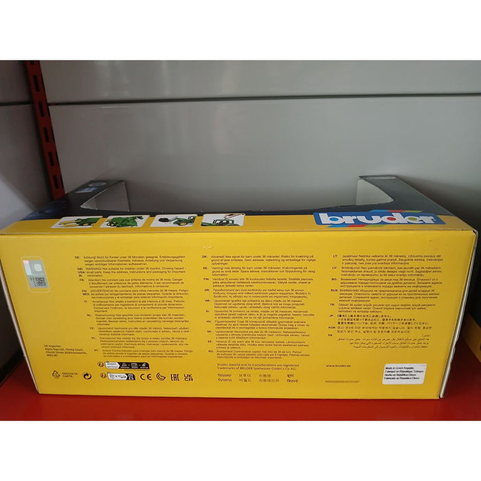 Трактор Bruder John Deere 39 x 16 x 17 cm 1:16