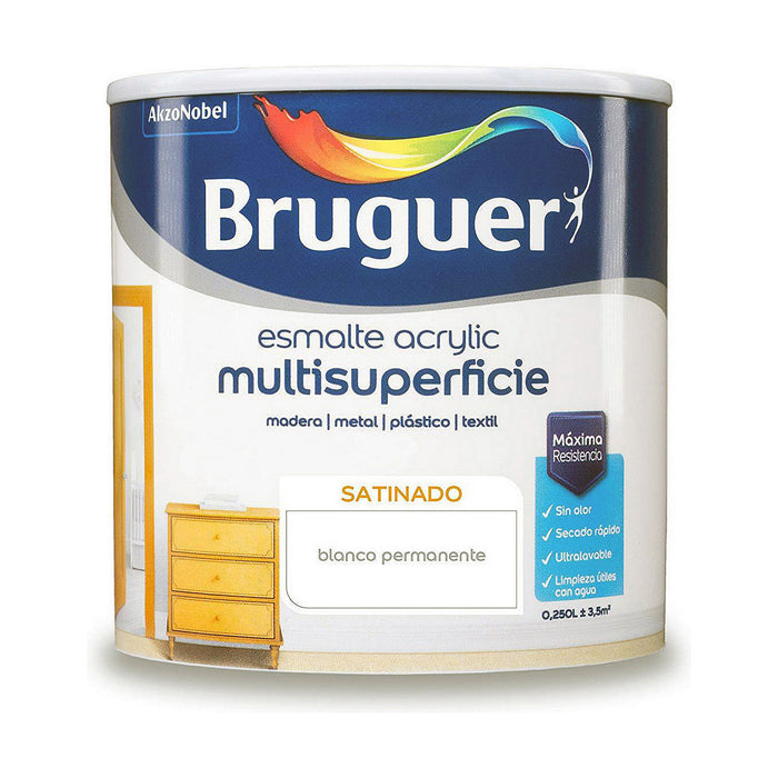 Акрилна боя Bruguer Акрилен емайл (250 ml)