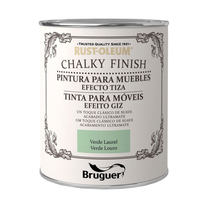 Живопис Bruguer Rust-oleum Chalky Finish 5397547 Мебели 750 ml Laurel