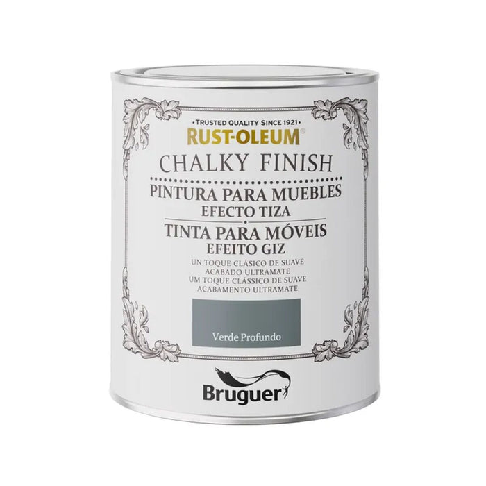Живопис Bruguer Rust-oleum Chalky Finish 5733890 Мебели Deep Green 750 ml