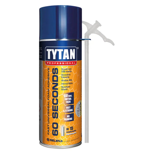 БЪРЗО PU ЛЕПИЛО TYTAN PROFESSIONAL 60 СЕКУНДИ
