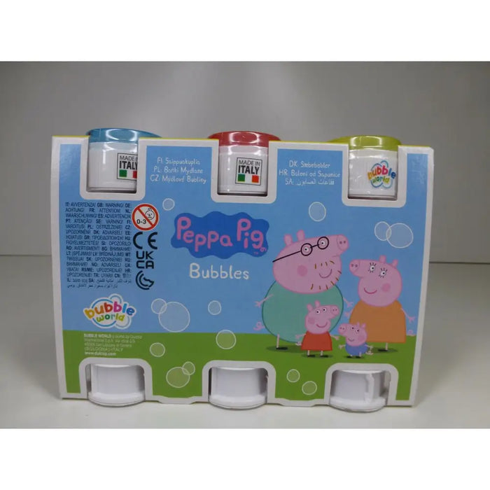 Bubble blower set Peppa Pig 3 Части 60 ml (24 броя)