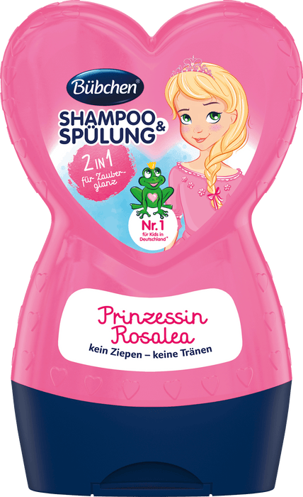 Шампоан и балсам за деца Prinzessin Rosalea, 230 ml