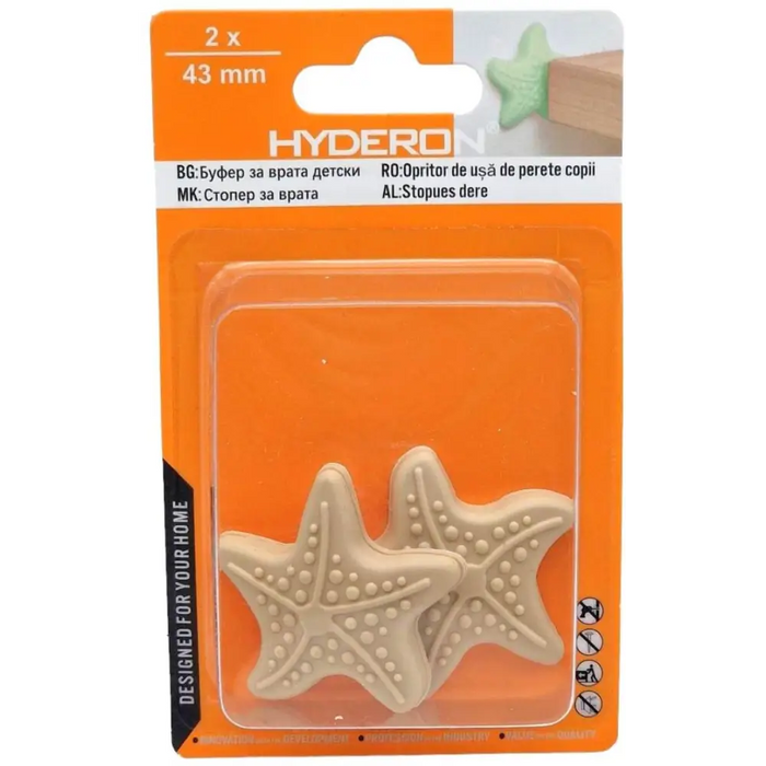 БУФЕР ДЕТСКИ HBK-4 43ММ БЕЖОВ 2 БРОЯ