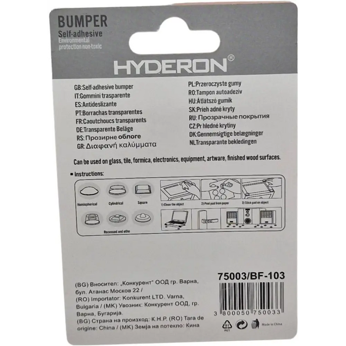 БУФЕР BF-103 10.0*3.0 25 БРОЯ HYDERON