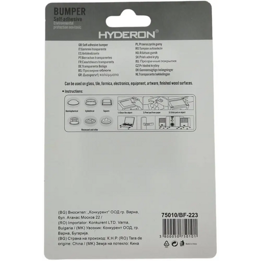 БУФЕР BF-223 22.3*10.2 9 БР. HYDERON