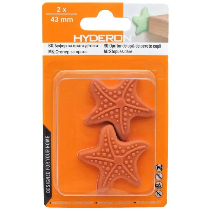 БУФЕР ДЕТСКИ HBK-3 43ММ ОРАНЖЕВ 2 БРОЯ