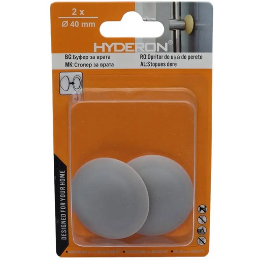 БУФЕР ВРАТА HBO-404 40ММ СИВ 2 БРОЯ